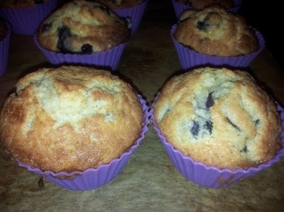 Bl&aring;b&aelig;r muffins
